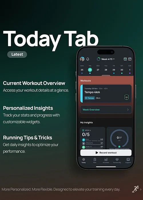Today Tab on Runna